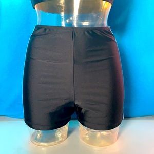 Sporty Spice Hip Hop Spandex Dance Shorts NWOT M